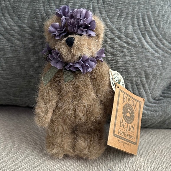 NEW Boyds Bears & Friends Joy 6.5" Fully Jointed Collectible Teddy Bear 1990-99‎ - Picture 2 of 14